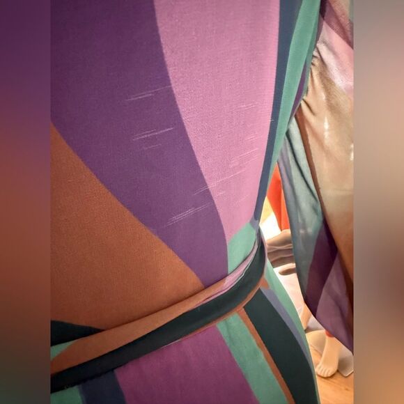 Hutch Multicolor Maxi Geo Wrap Dress - Picture 11 of 11